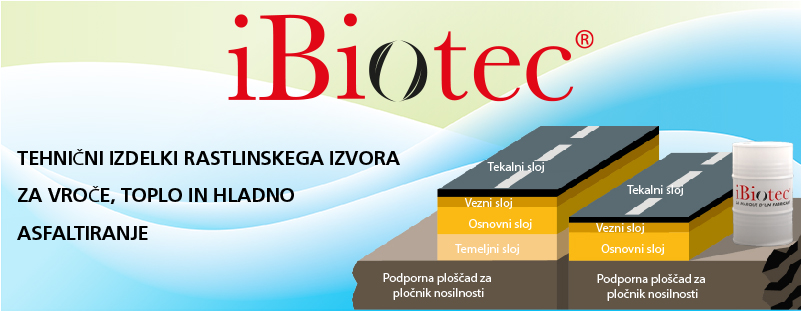 IBIOTEC SOLVETAL® AC 100 sredstvo proti sprijemanju bitumna 100 % rastlinsko
